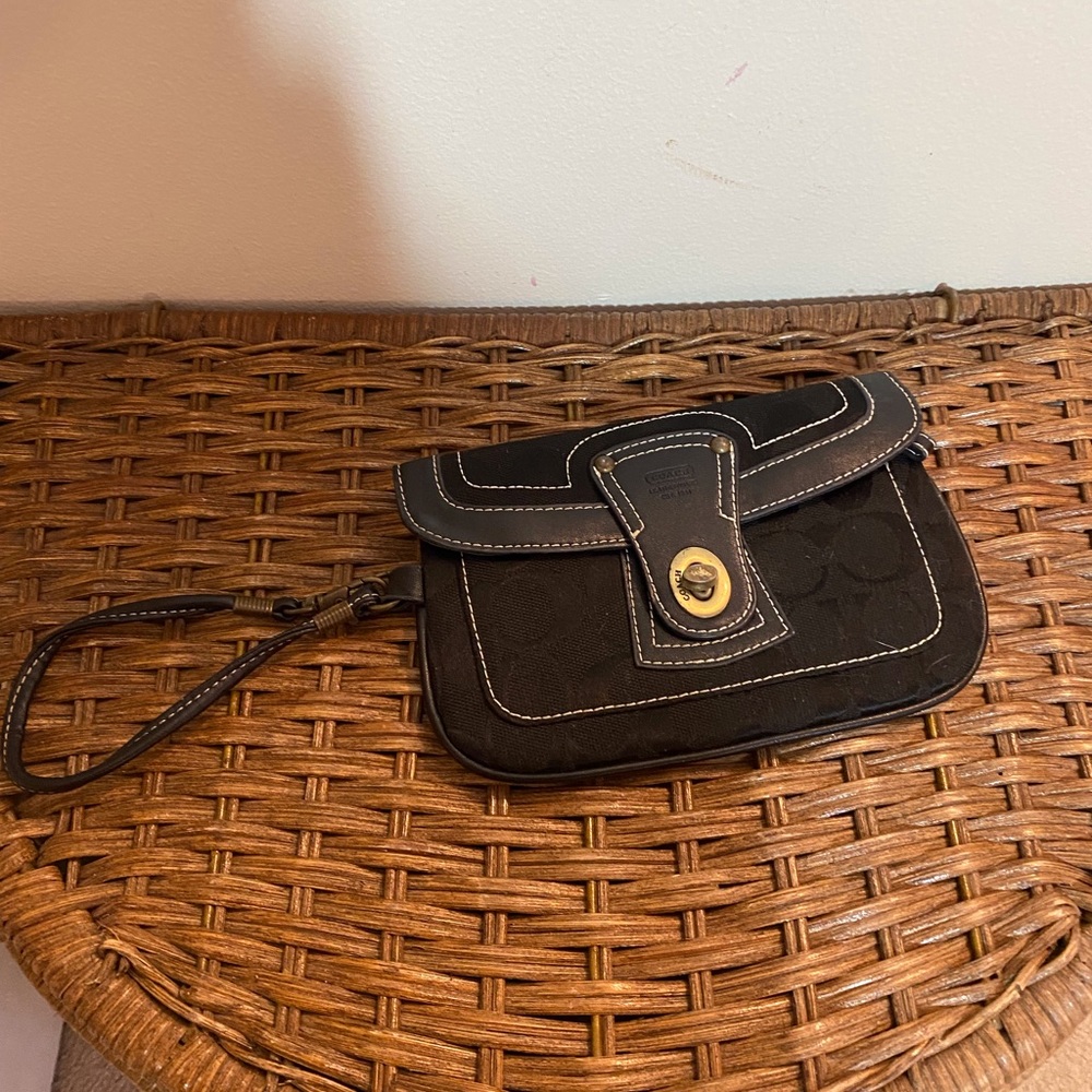 Coach wristlet